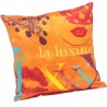 LUXURE - Coussin 30 x 30 cm Brodé Velours