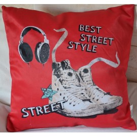 Coussin BEST STREET - Basket écouteurs