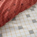 BALME - Parure de lit 240 x 260 cm - Motif Carreaux Tartan